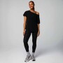 Polo Cotton Oversized Tee Mujer Black