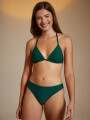 Top+bikini Twist Verde Oscuro