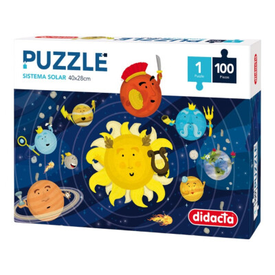 Puzzle Sistema Solar 100 Pcs Didacta Puzzle Sistema Solar 100 Pcs Didacta