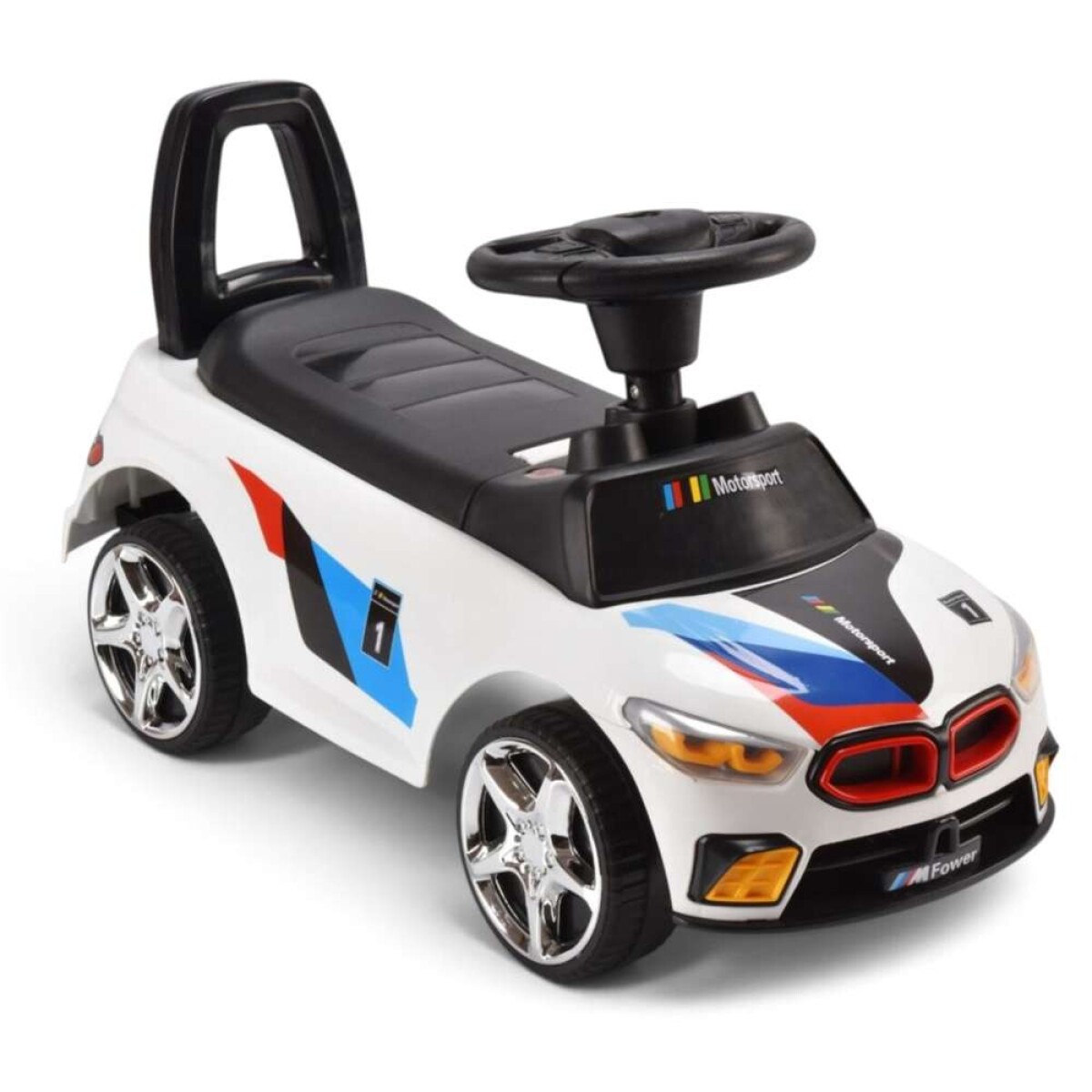 Buggie Super Sport Coupe , Luces Y Sonido Bebesit - Blanco 