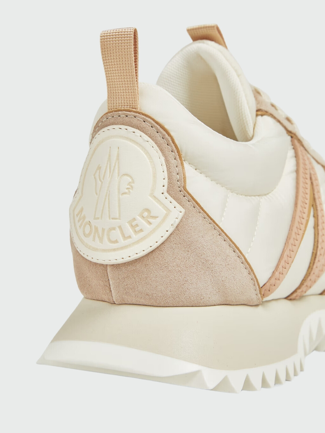 Moncler - Zapatillas de Ante Pacey Natural