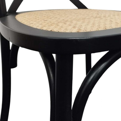 Silla de Comedor Vienesa Negro
