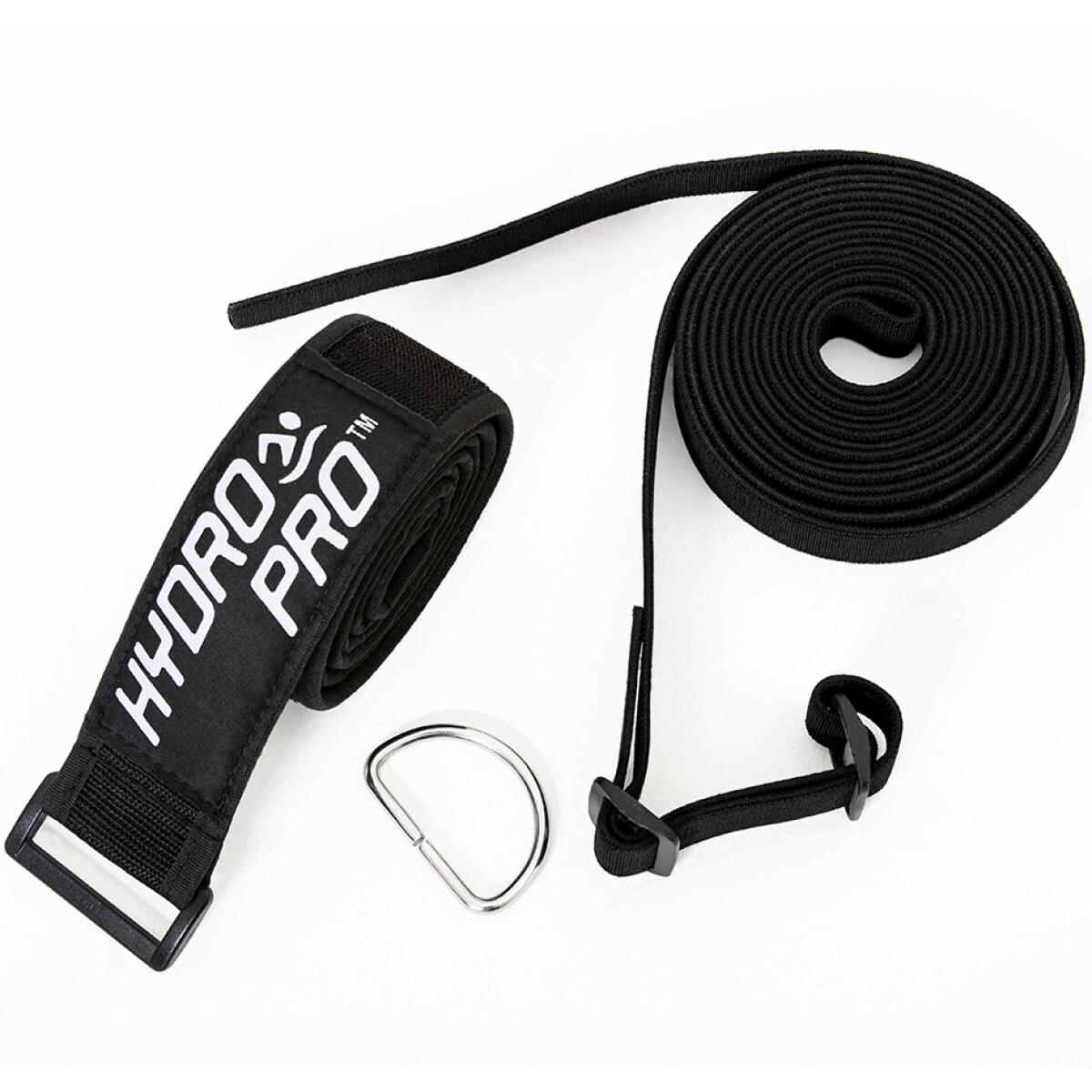 Cinturon De Resistencia Para Natación Hydro Pro - Negro 