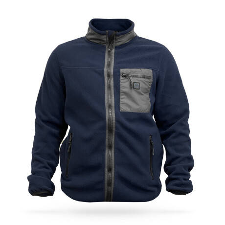 Campera North Sails N+ Polar Abrigo Gruesa P/ Hombre Azul