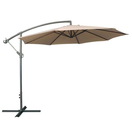 Sombrilla retractil Beige Sombrilla retractil Beige