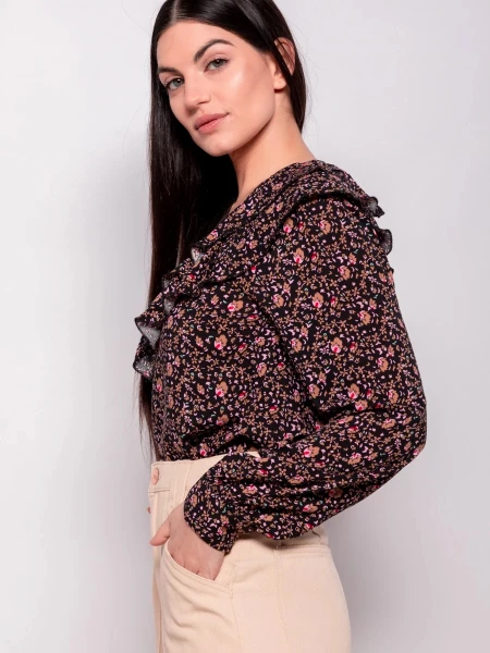 BLUSA ALLIE MARTINETA NEG FLOREA