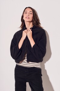 Campera Doble Faz Negro
