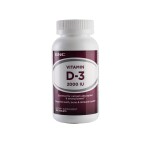 VITAMIN D-3 2000 IU GNC FR. X 180 TABL. única