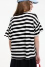 CAMISETA RAYAS Negro