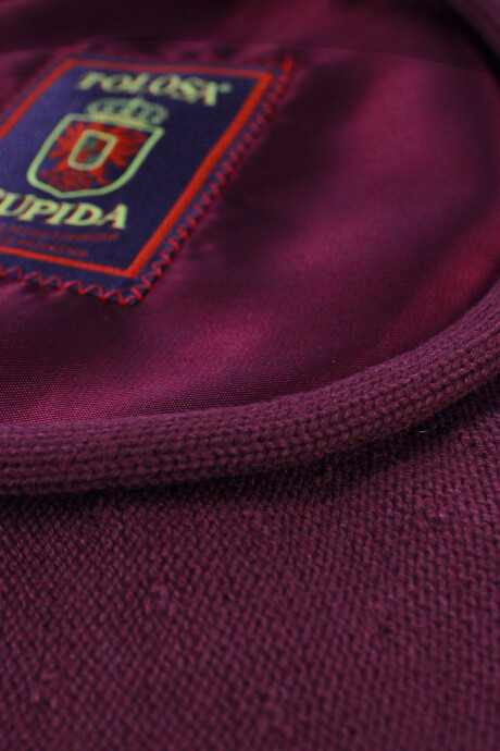 Boina Tolosa de hilo Bordo