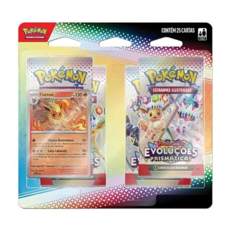 Pokémon Blister Quadruplo Evoluções Prismáticas