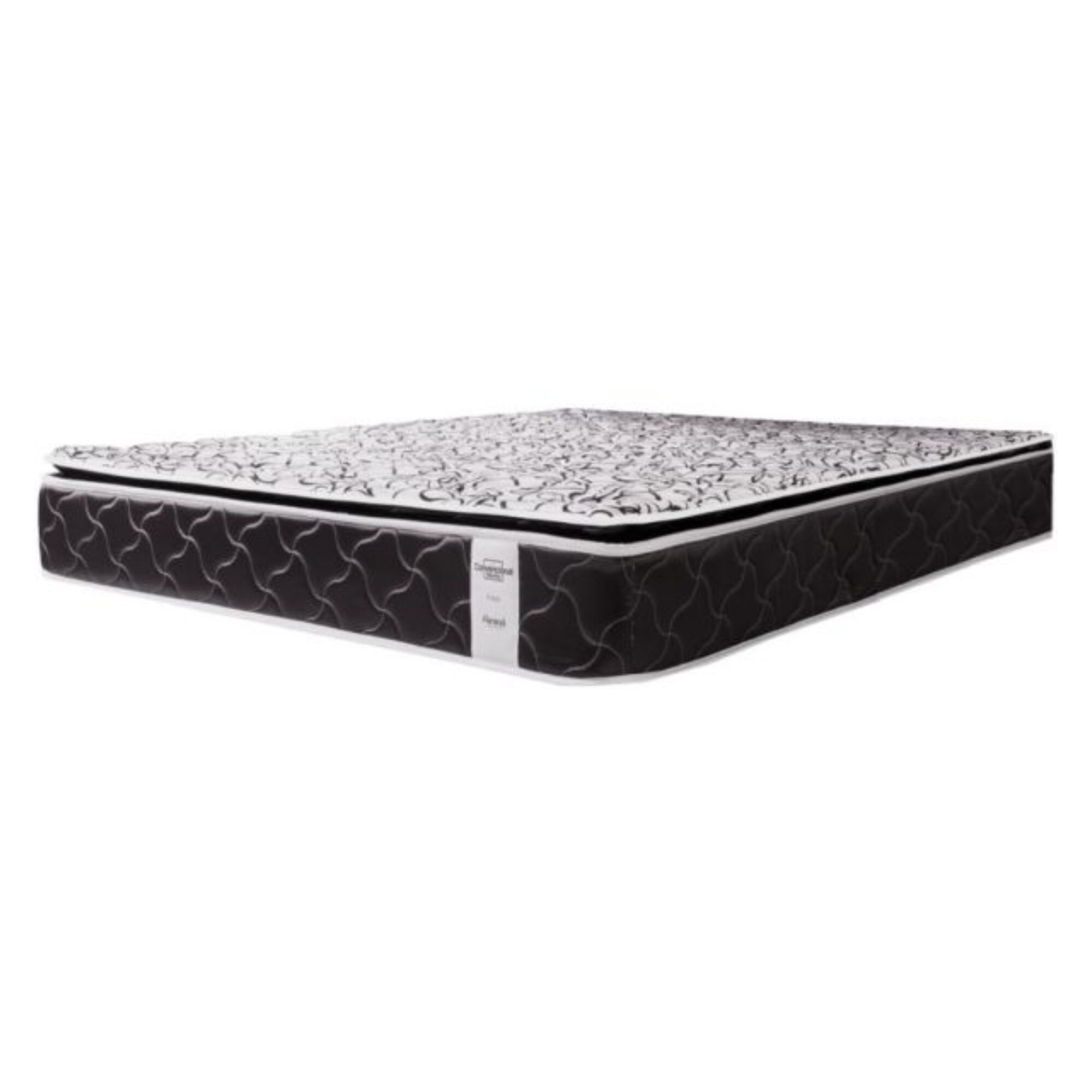 Colchón Paraná Neo Convencional Pillow Top 160x200 cm - Negro