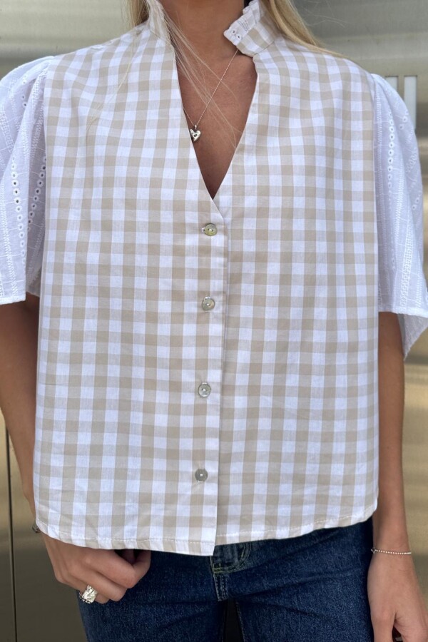 Blusa Almu Beige