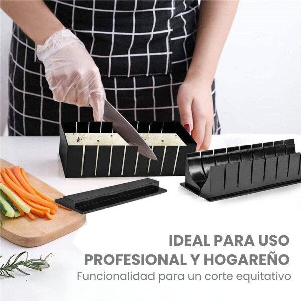 Set De 8 Moldes Fabrica Sushi + Cortadores + Espatulas Comida Oriental CTN012 Set De 8 Moldes Fabrica Sushi + Cortadores + Espatulas Comida Oriental CTN012