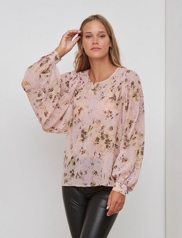 Blusa Printed ROSA/MULTI
