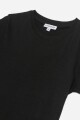 Remera básica cuello redondo NEGRO