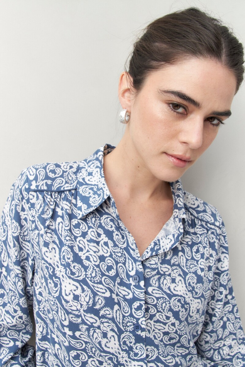 CAMISA ALTHEA Azul Marino
