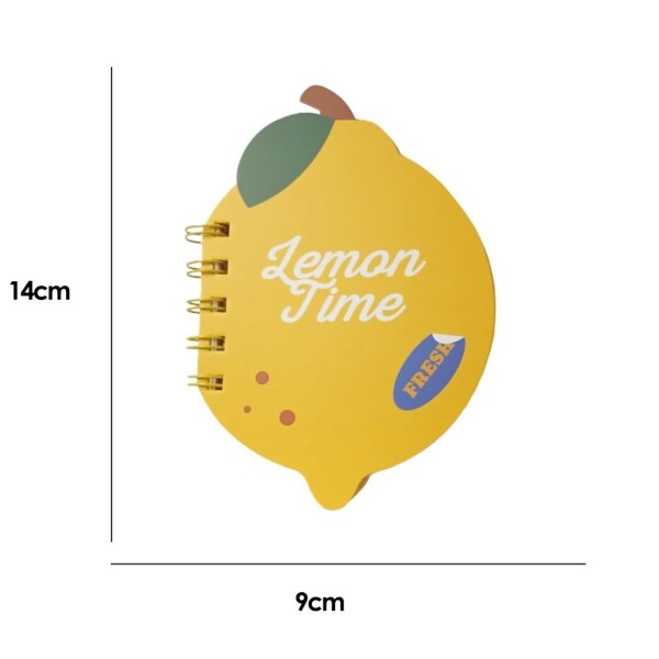 Libreta frutas limón