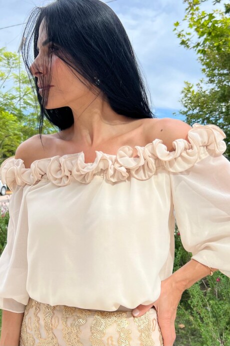 Blusa Betina Beige