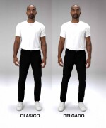 Pantalón The Don 5-Pocket Slim Pant Hombre Black