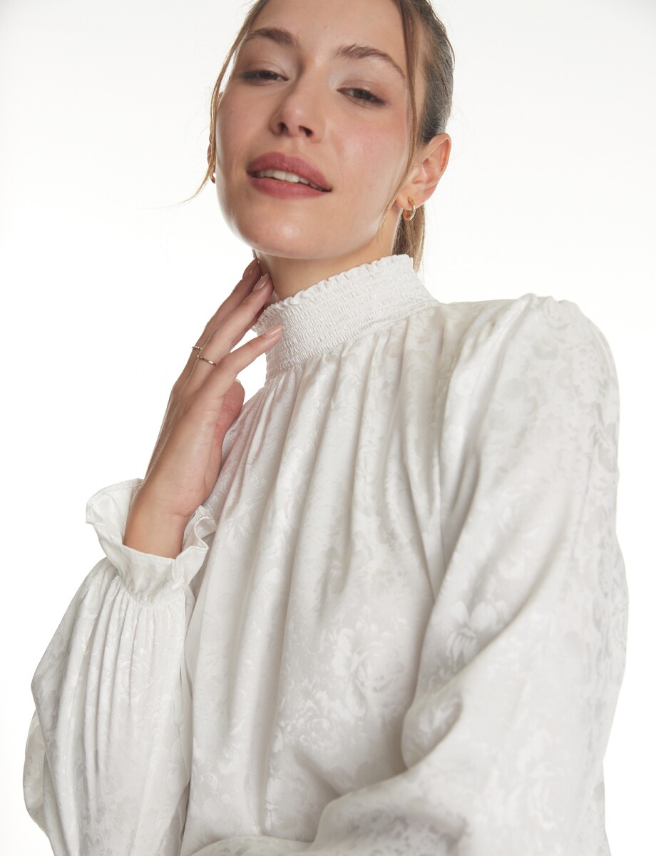 Blusa Gasa Labrada - Blanco 