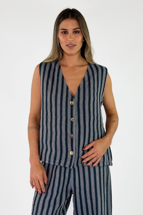 CHALECO TOBAGO Azul