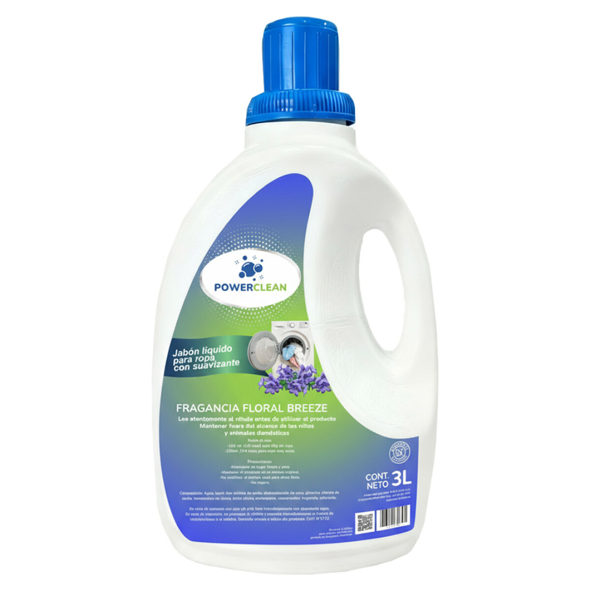 Jabón para máquina Power Clean 3L Floral Breeze 