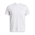 UA LAUNCH SHORTSLEEVE-GRN GRY-025