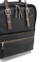 Mochila Para Portátil Hasta 14" De Nylon negro