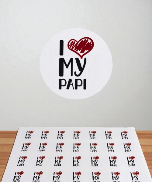 Stickers día del padre plancha DISEÑO 3