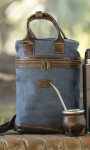KIT MATERO NORTH STAR AZUL DENIM CON CHOCOLATE