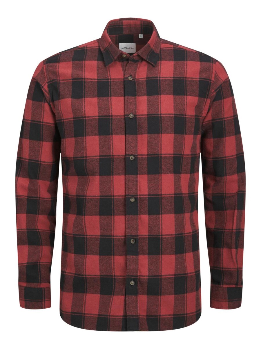 Camisa Plain - Brick Red 