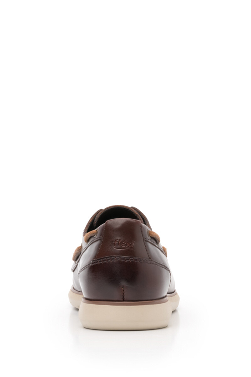 Zapato Flexi Con Suela Extra Ligera Para Hombre Nogal