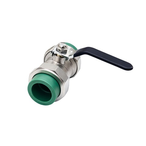 Válvula esférica fusion palanca 40 PRACTO Válvula Esférica Fusion Palanca Negra 32 Practo