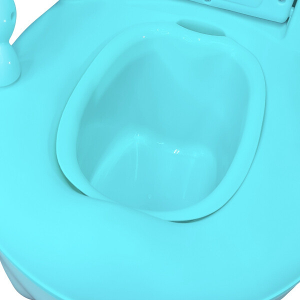 Pelela Bebe Para Niños Water Inodoro Infantil Asiento Variante Color Verde