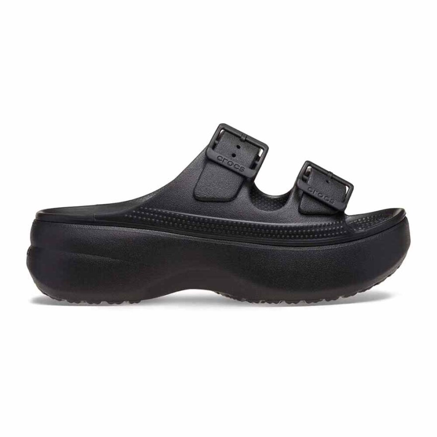 Sandalias Crocs Saturday Platform Sandal W Mujer Black