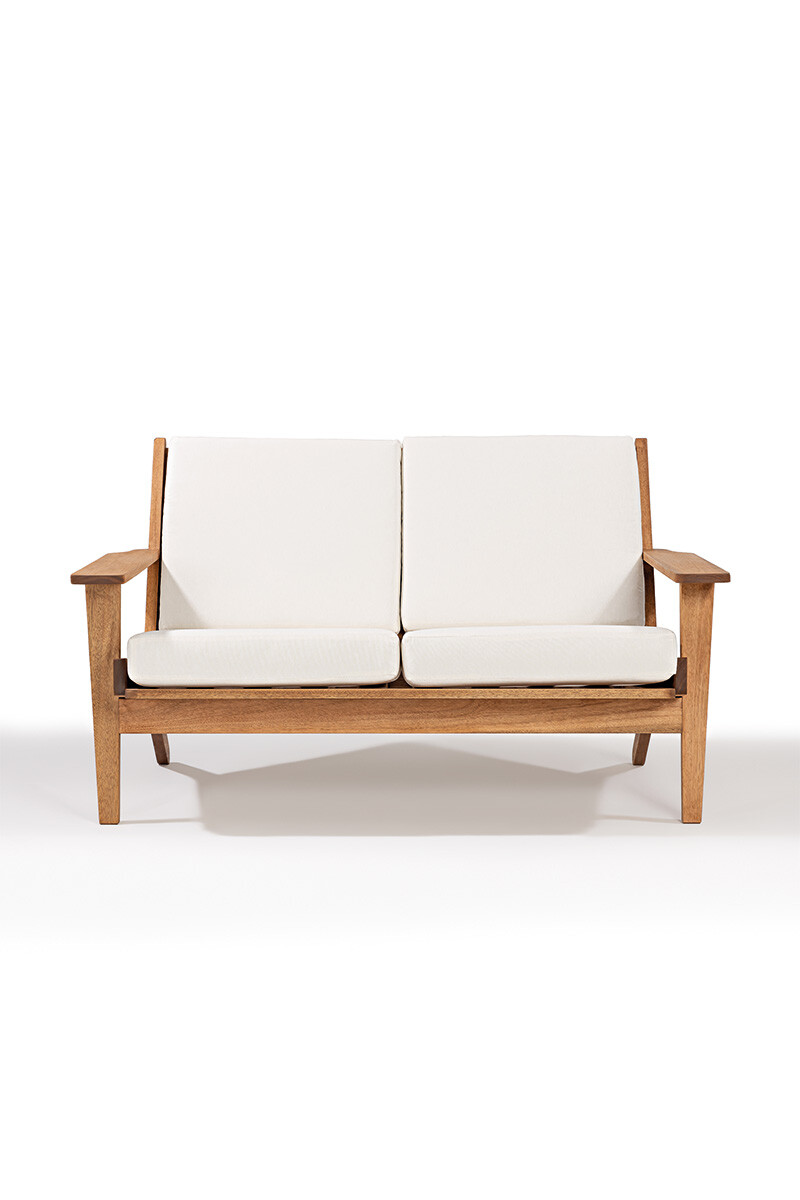 LOTUS SOFA SOFA LOTUS 2 LUGARES ACQUABLOCK CRUDO 144x87x86CM JATOBA