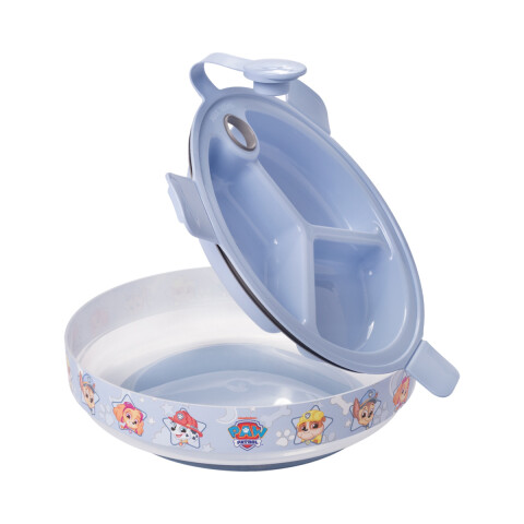 Plato Térmico con Ventosa para Bebé Paw Patrol Azul 318 ml U