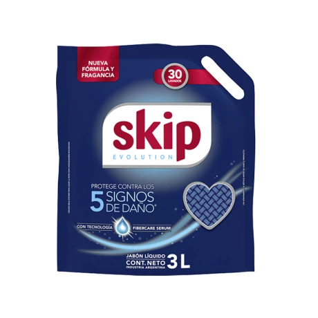 Jabón SKIP Doypack 3 Litros Tradicional
