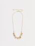 Collares Cortos Con corazón Collar Corto Con Multidijes De Corazones - Dorado
