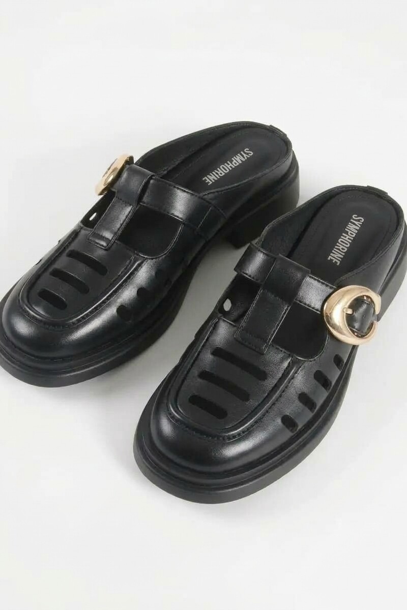 Zuecos Estelar negro