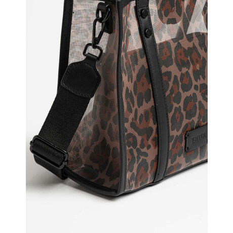 Cartera Formato City Estampado Animal Print