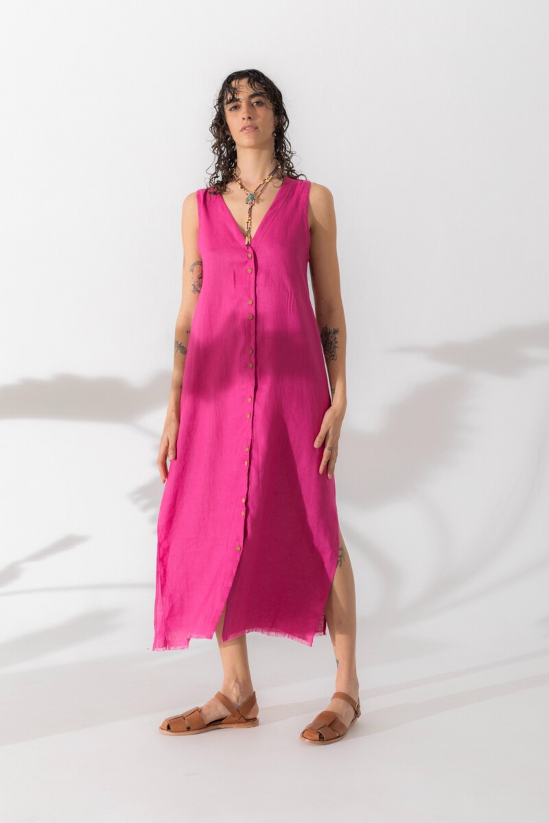 Vestido Vesta Fucsia