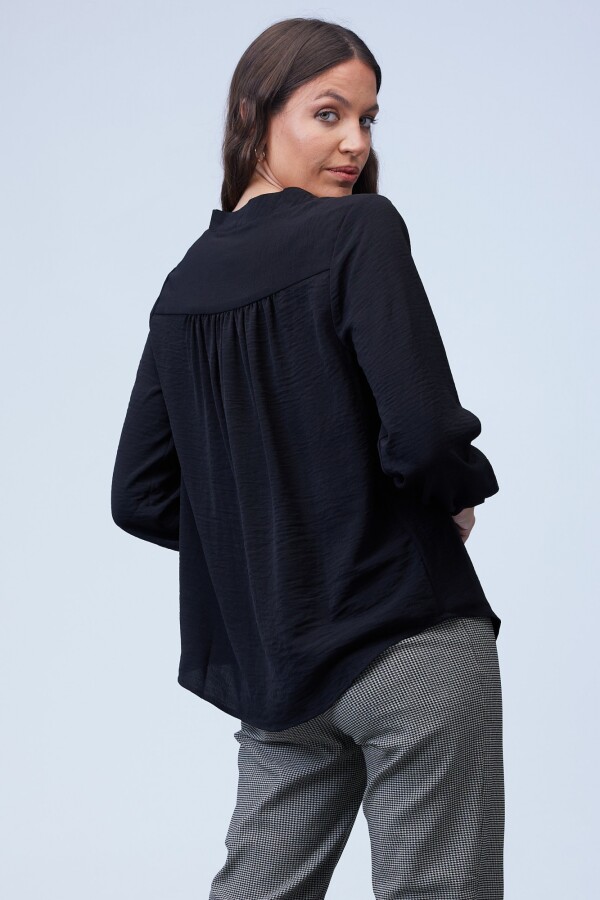 Blusa Frunces NEGRO