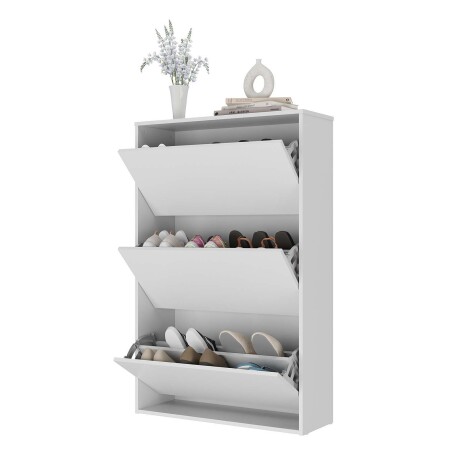 ZAPATERA MDF BLANCO ROMA