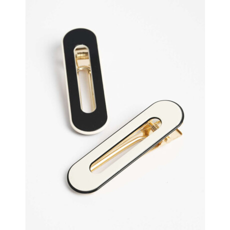 Set De Horquillas Bicolor Combinacion bicolor