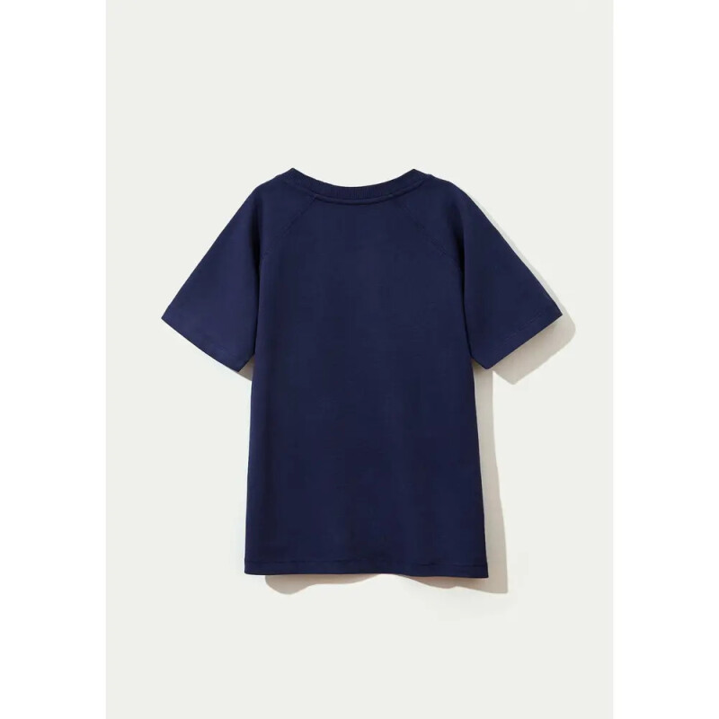 CAMISETA MM MASC AZUL ESCURO