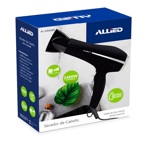 Secador De Pelo Allied 2400w SECADOR DE PELO ALLIED AL-HD2400