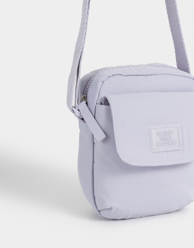 Bandoleras Special Price Clasico Bandolera Deportiva Con Tag - Violeta Lila