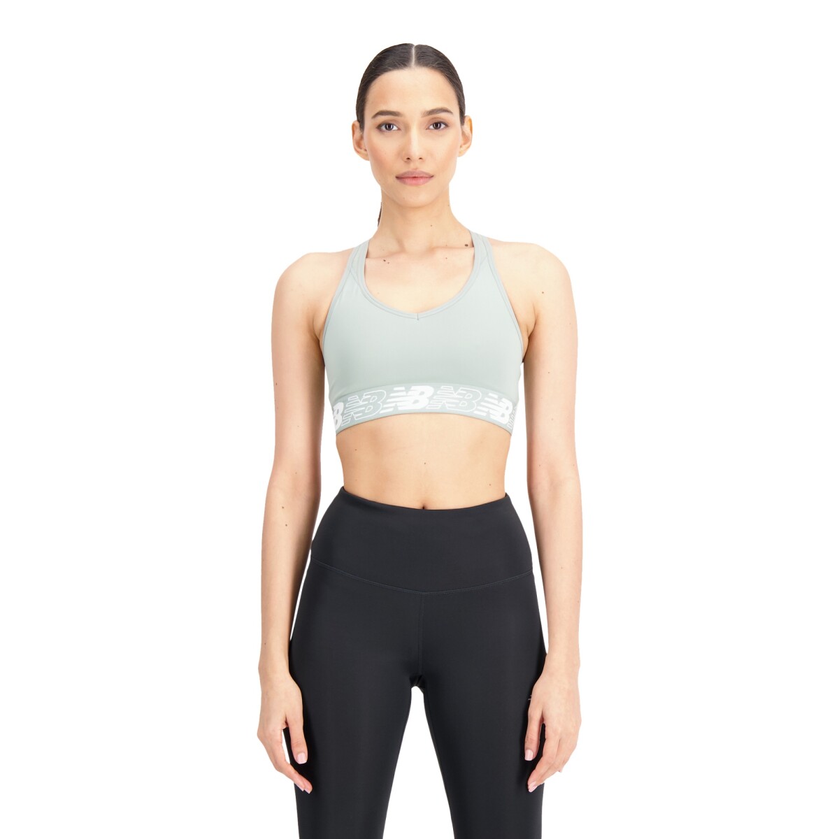 Top New Balance de Dama - WB11034JIR - GREEN 